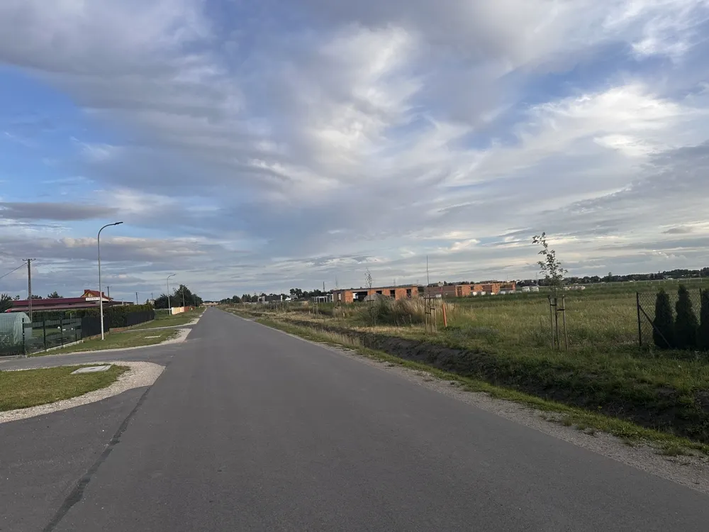 Nowo oddana do użytku droga